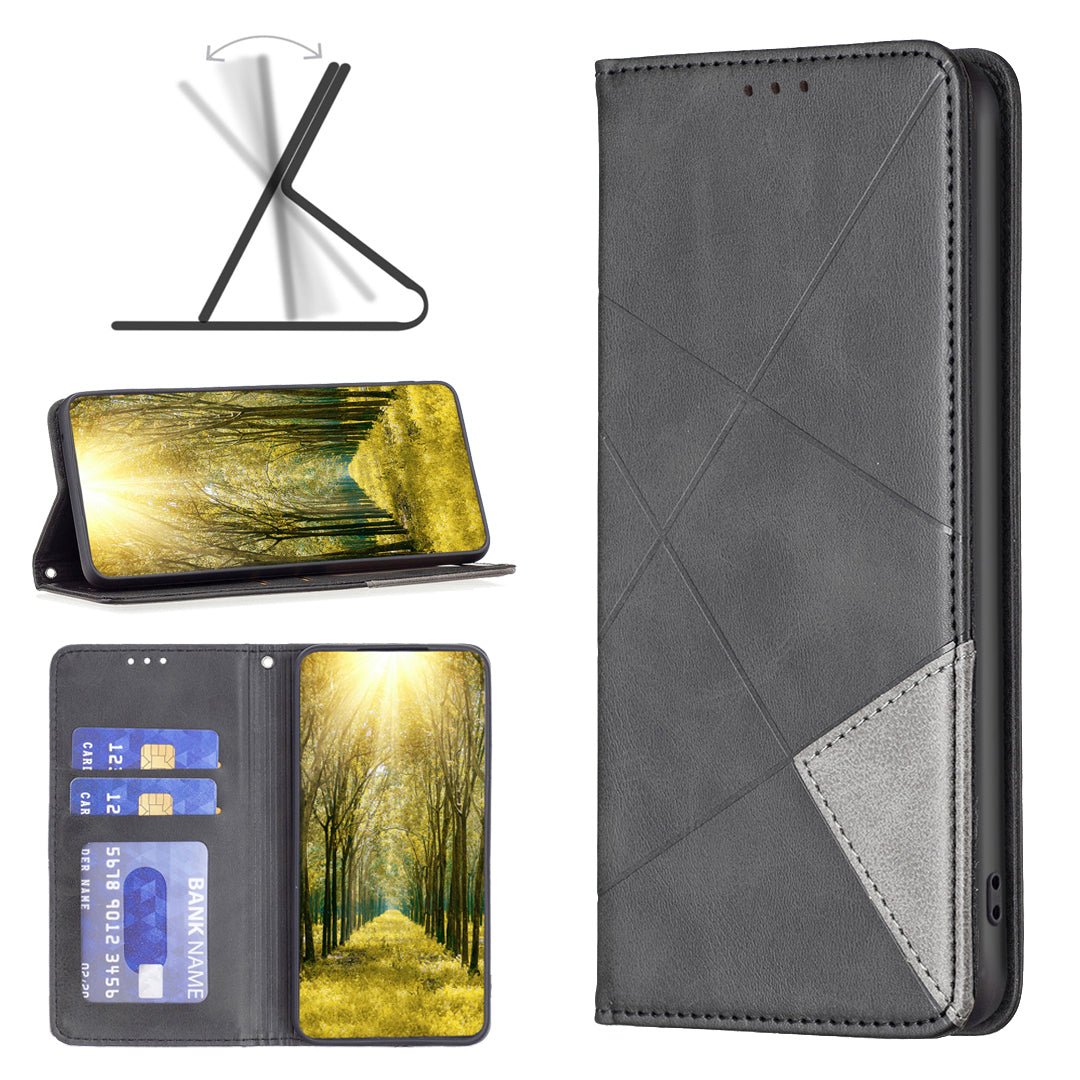 Samsung Galaxy S24 Case Wallet Cover Gray