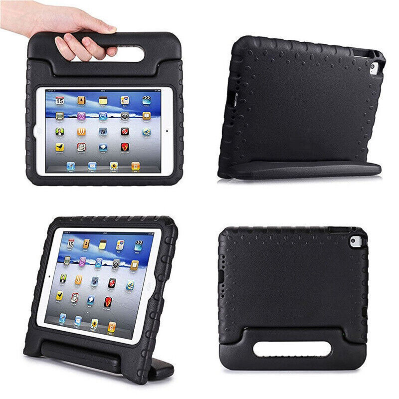 For Apple iPad 9th Gen 10.2 2021 Kids Stand Case Cover Black