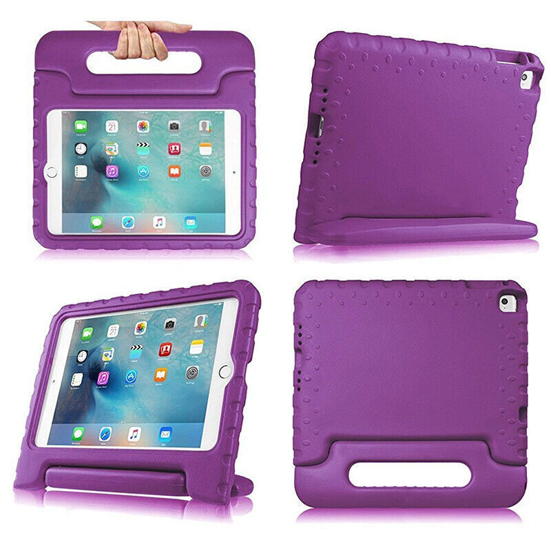 For Apple iPad 9th Gen 10.2 2021 Kids Stand Case Cover Purple