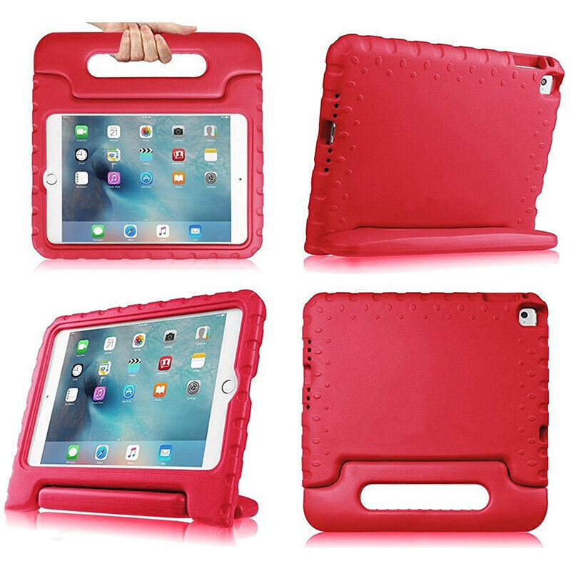 For Apple iPad 9th Gen 10.2 2021 Kids Stand Case Cover Red