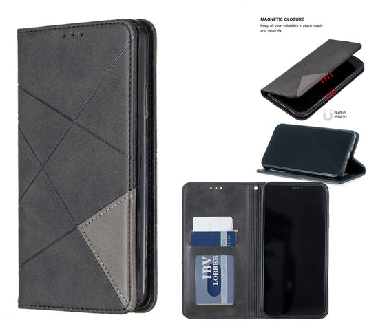 Samsung Galaxy S25 Case Wallet Cover Gray