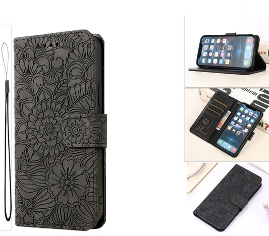 Samsung Galaxy S25 Case Wallet Cover Gray