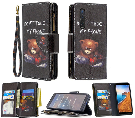 Oppo Find X2 Pro Case Wallet Cover Black