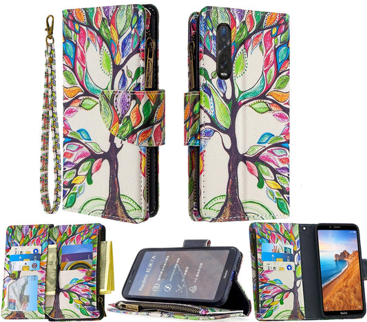 Oppo Find X2 Pro Case Wallet Cover Green
