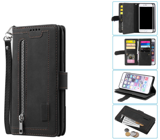 Huawei P20 Case Wallet Cover Black