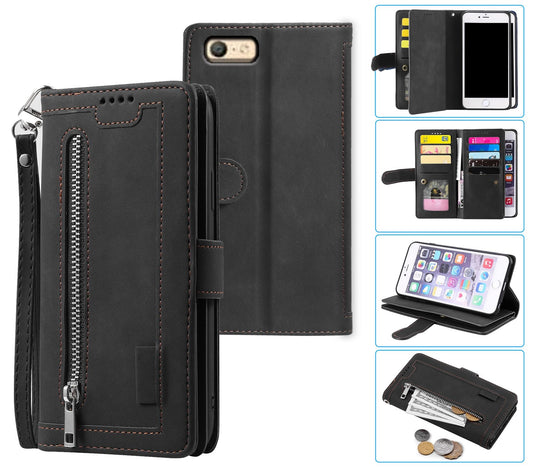 Oppo A57 Case Wallet Cover Black