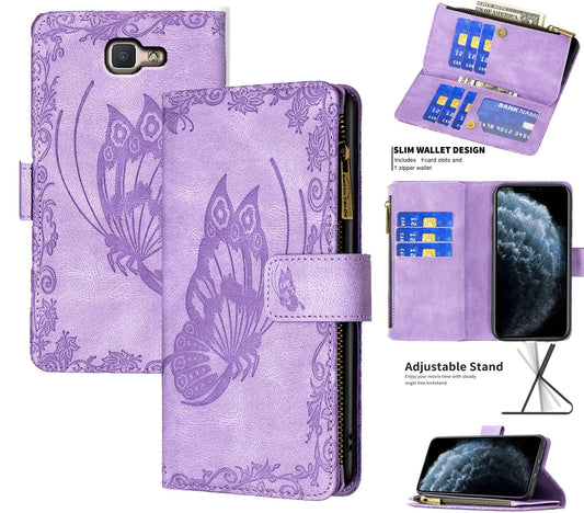 Samsung Galaxy XCover 4 Case Wallet Cover Purple