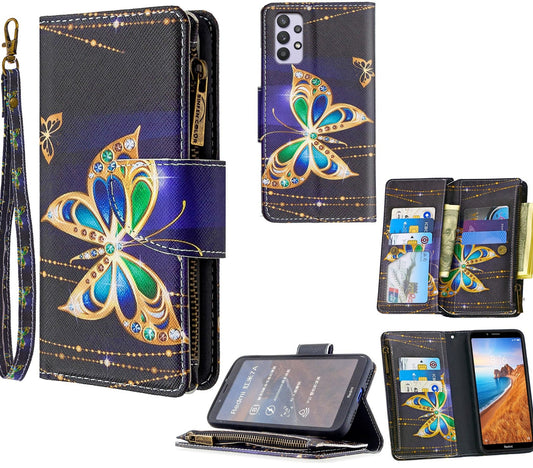 Samsung Galaxy A32 Case 5G Wallet Cover Black